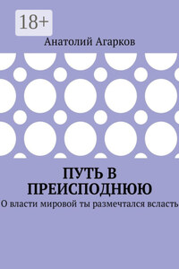 Путь в преисподнюю. О власти мировой ты размечтался всласть